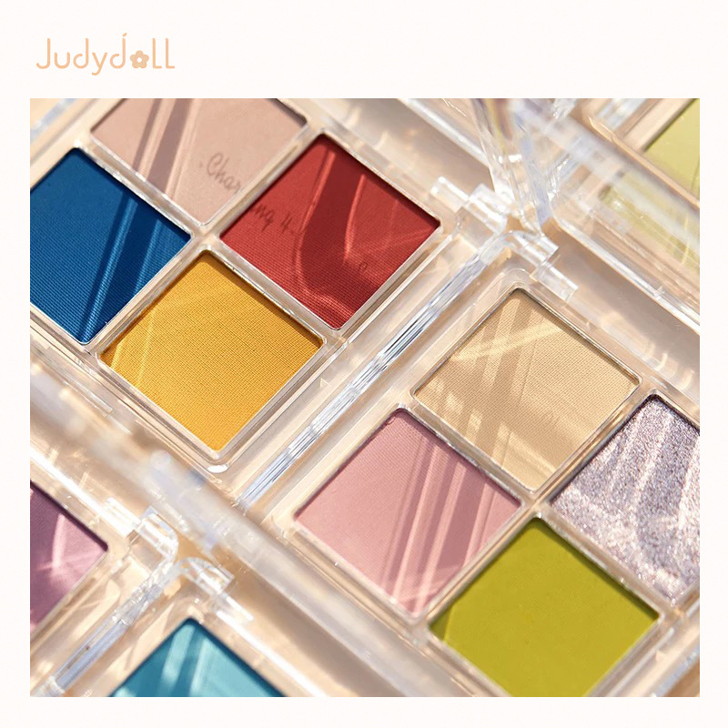 限9000张券Judydoll橘朵自由组合四色眼影盘学生初学者DIY春季便携新品21 22