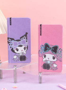 广博正版三丽鸥手账本新款weeks手帐本子周计划本计划本库洛米美乐蒂2023女生笔记本女孩可爱风week