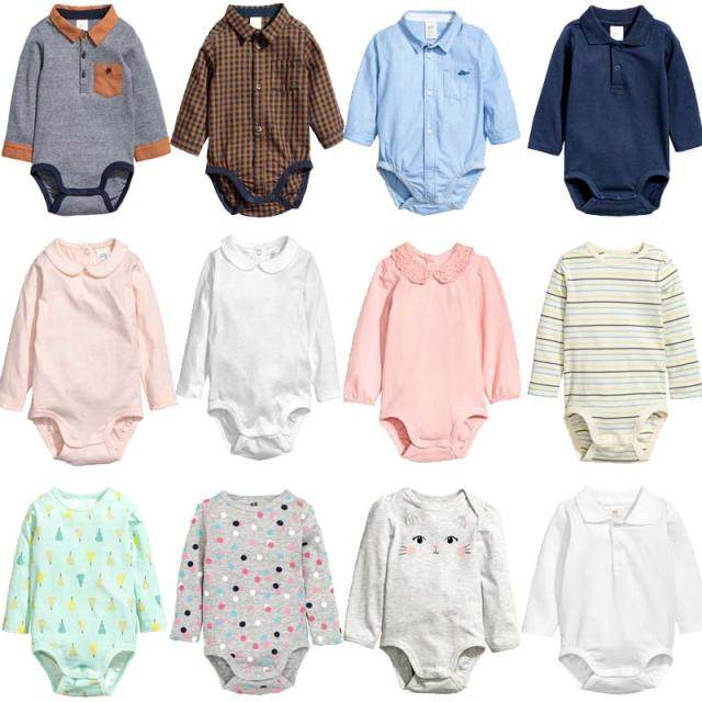 HM上海专柜正品童装 男女宝宝蓝色条纹婴儿棉质长袖哈衣三角爬服,童装/婴儿装/亲子装,连身衣/爬服/哈衣,淘宝优惠券,粉丝福利购,淘宝优惠卷