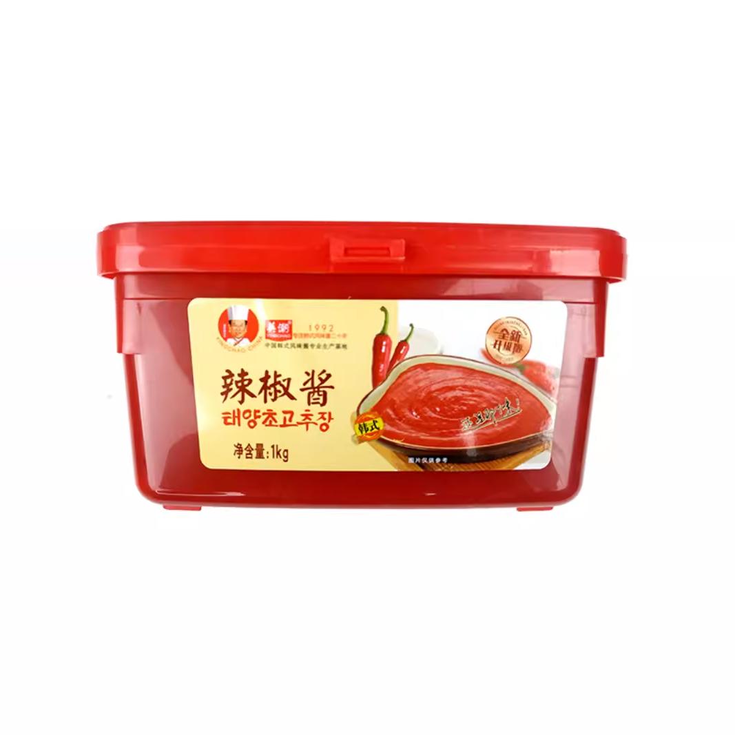 韩式辣椒酱石锅炒年糕户户1000g