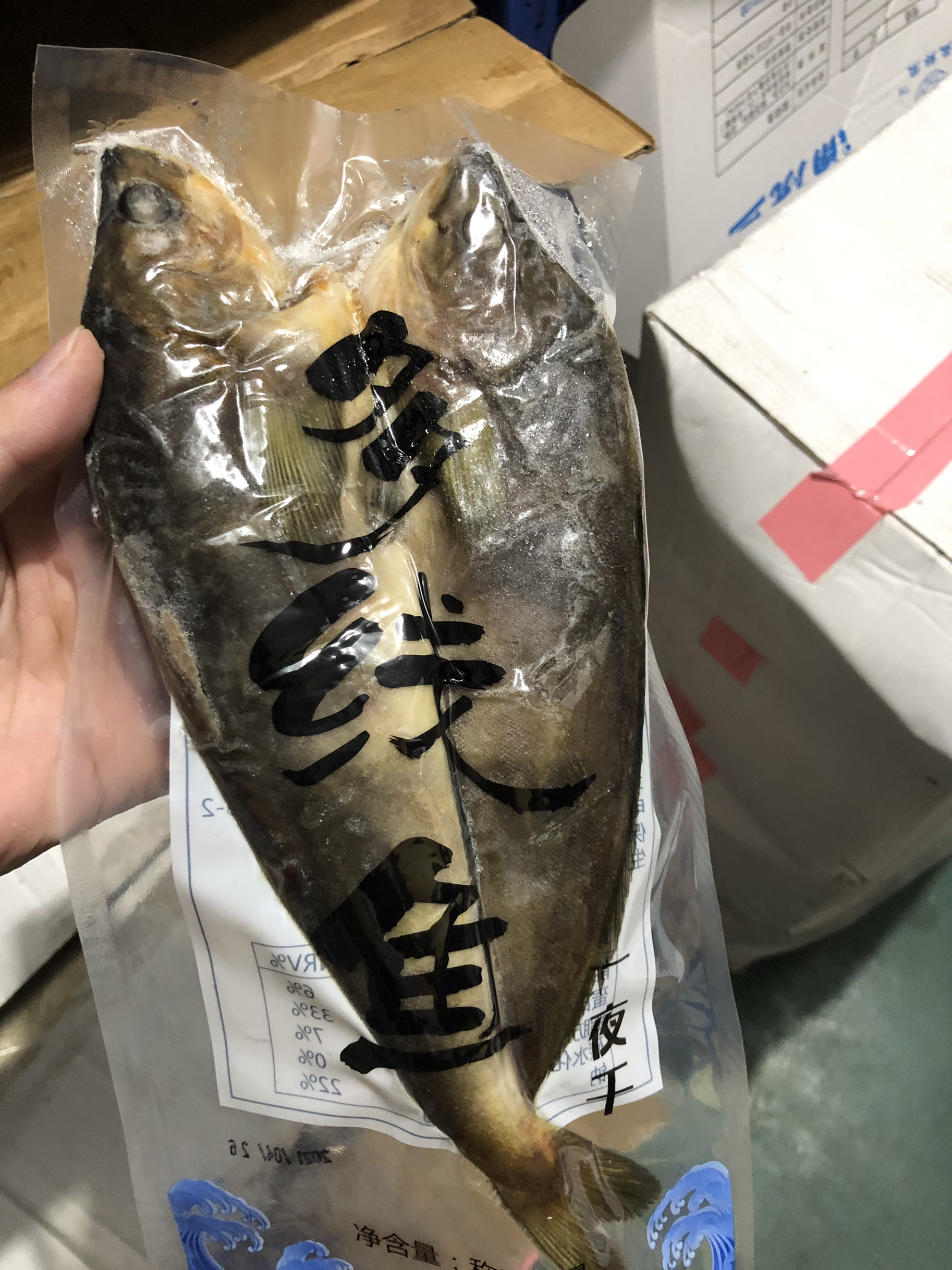 日式开片鱼 六线鱼一夜干 开边鱼 料理烧烤海鲜 腌制竹荚鱼