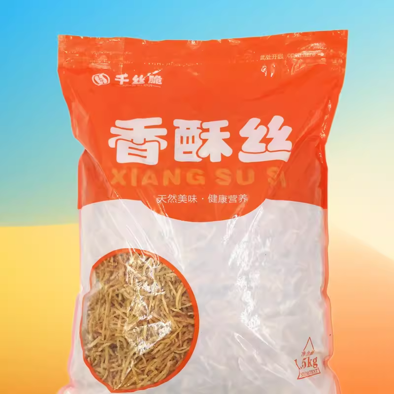寿司料理专用香酥丝油炸牛蒡丝材料黄金香脆丝牛蒡条紫菜包饭商用