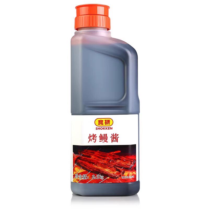 日本料理食研烤鳗酱鳗鱼汁鳗鱼酱日式烤鳗鱼汁蒲烧鳗鱼汁2.3kg