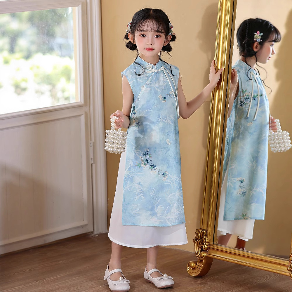 2025新款中國風女童旗袍