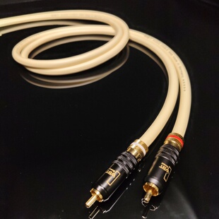 德国WBT-888HIFI发烧双莲花加密屏蔽RCA音频线高解析力音响信号线