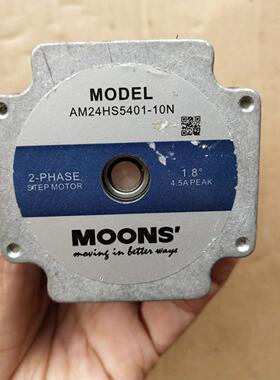 二手原装MOONSSR鸣志步进电机 AM17HD6426-06N AM24HS5401-10N