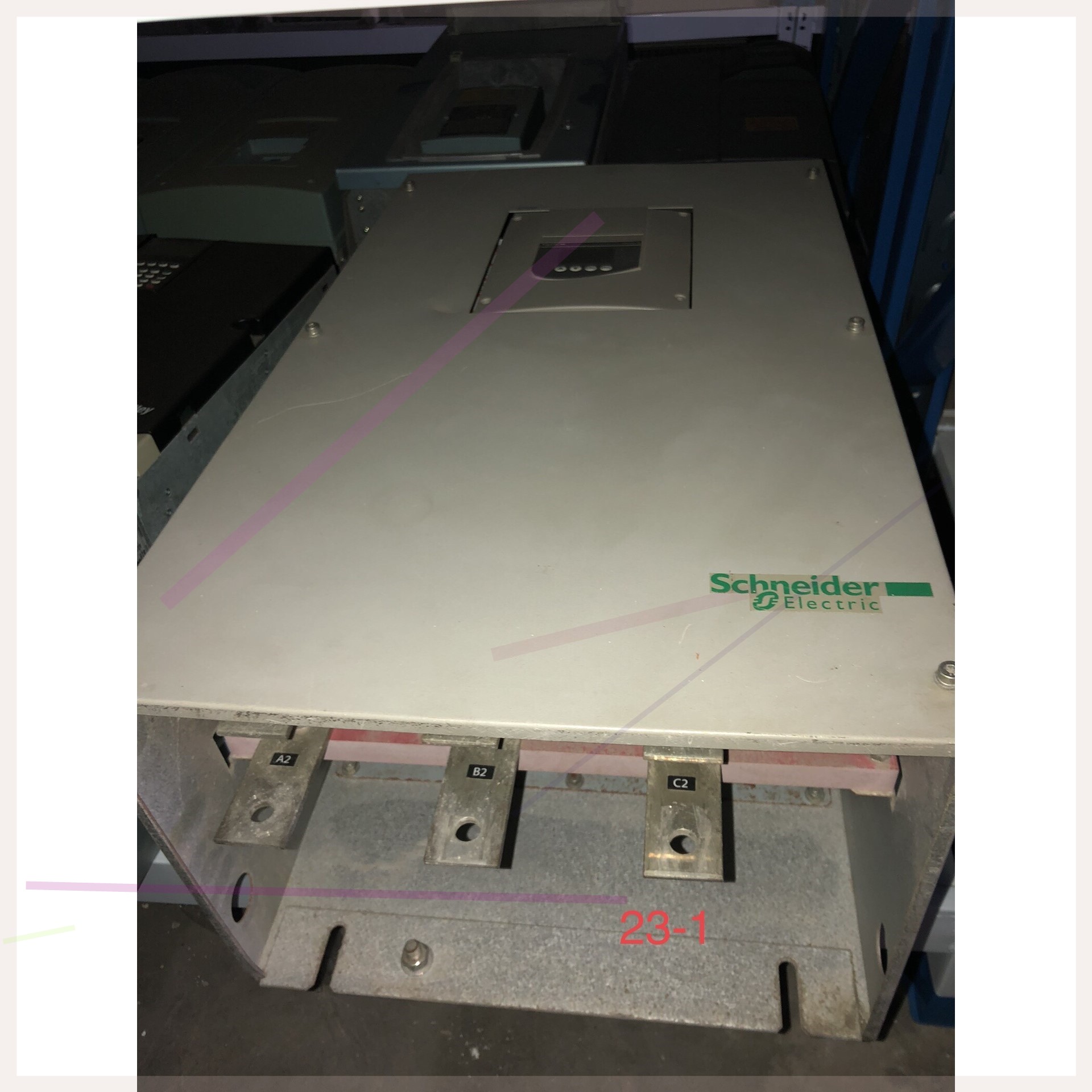 拆机软启动ATS48C48Q250kw实物拍摄功