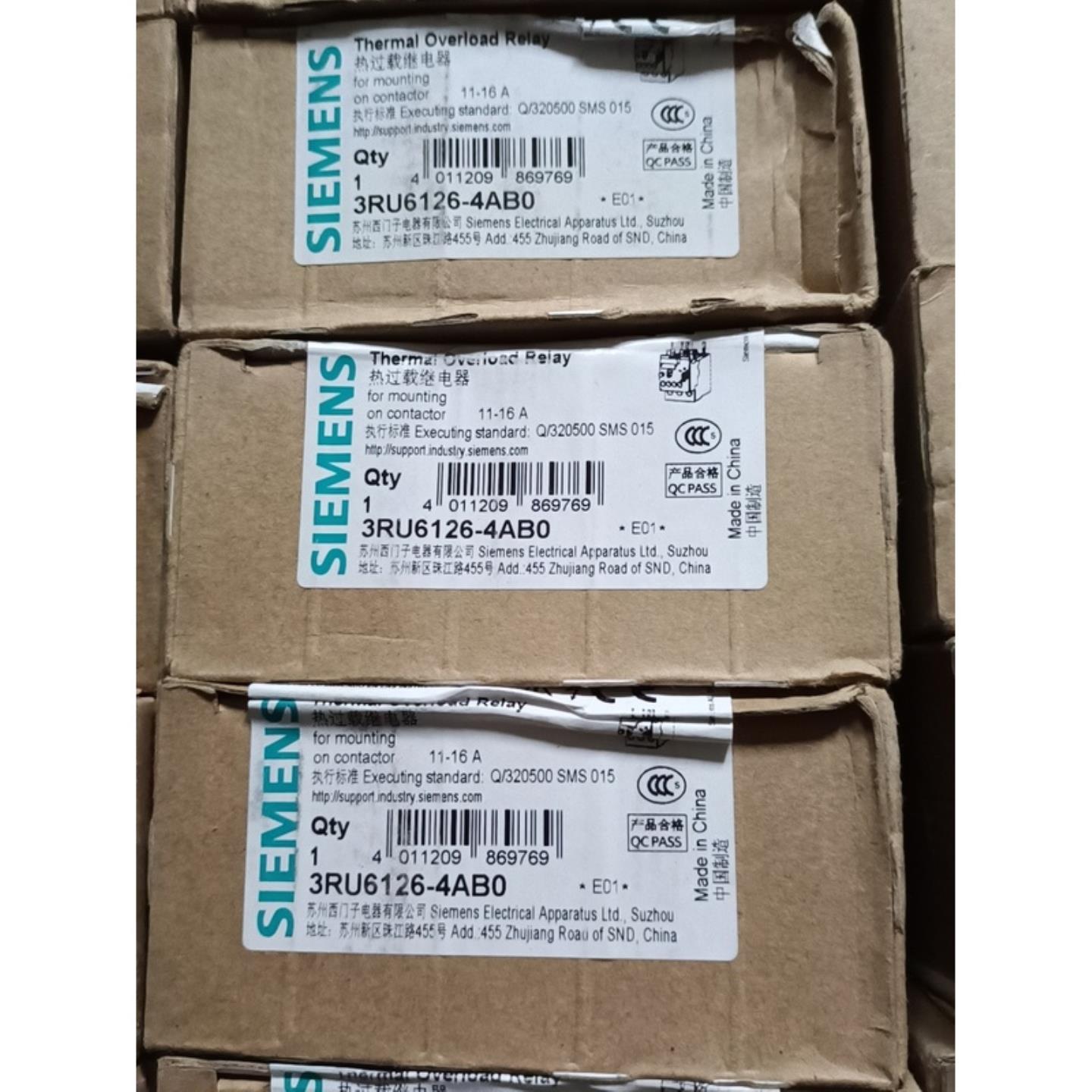 热过载继电器 3RU6126－4AB0 11－16A