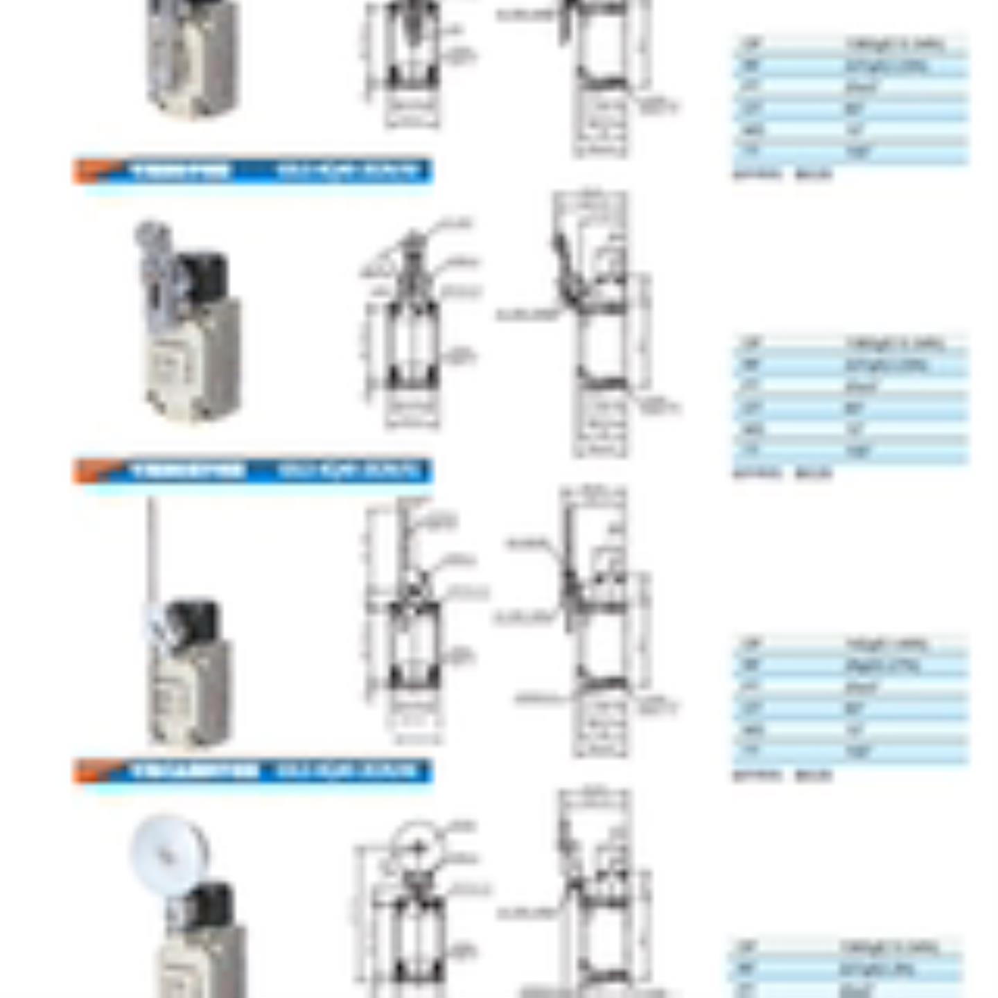 供应GSEE行程开关GSLS-KQ40-2E2R42434445 GSLS-KQ40-2E2R80