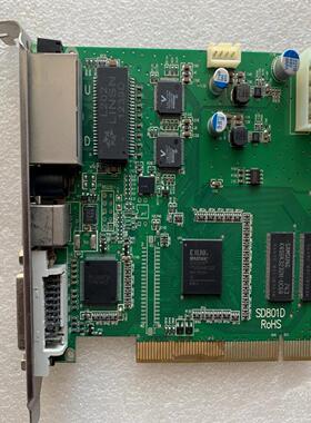 LINSN灵星雨SD801D 全彩 发送卡 SD801DV2 LED显示屏控制发送卡