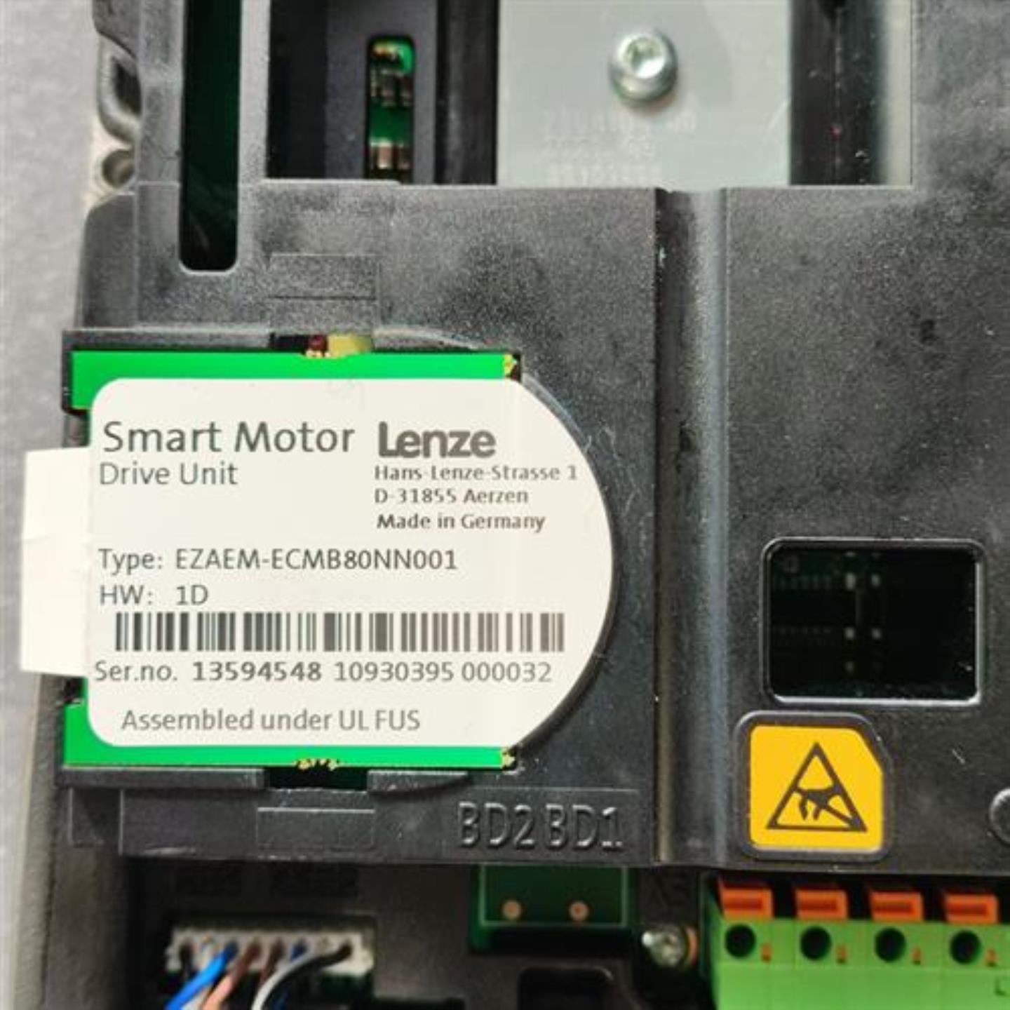 议价EZAEM-ECMB80NN001伦茨LENZE Smart Motor电机控制器模块询