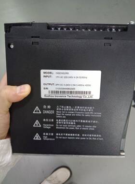 议价议价议价汇川400W 套装 带网口 驱动型号IS620NS2R81议价议价