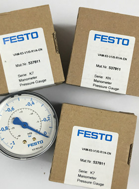 FESTO 压力表 VAM-63-V10-R14-EN 537811 现货