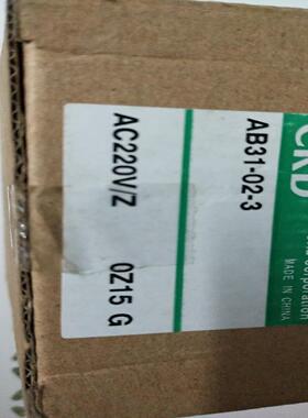 CKD AB31-02-3 AC220VZ   现货*