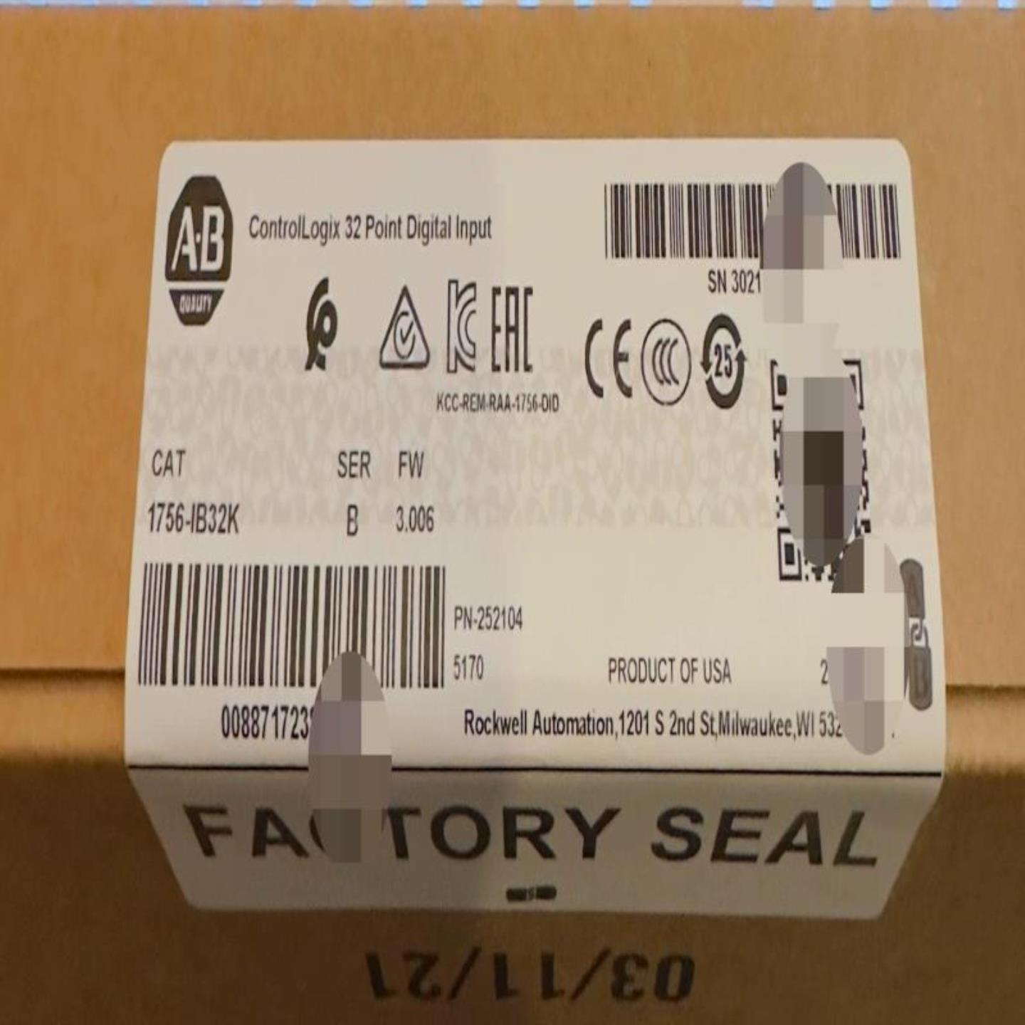 溢价&amp;amp;mdash;1756-IB32K  少量库存