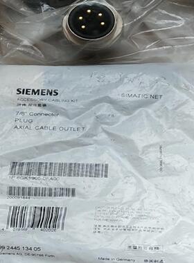 全新连接器6GK19O5-OFAOO接头原装子78插头公