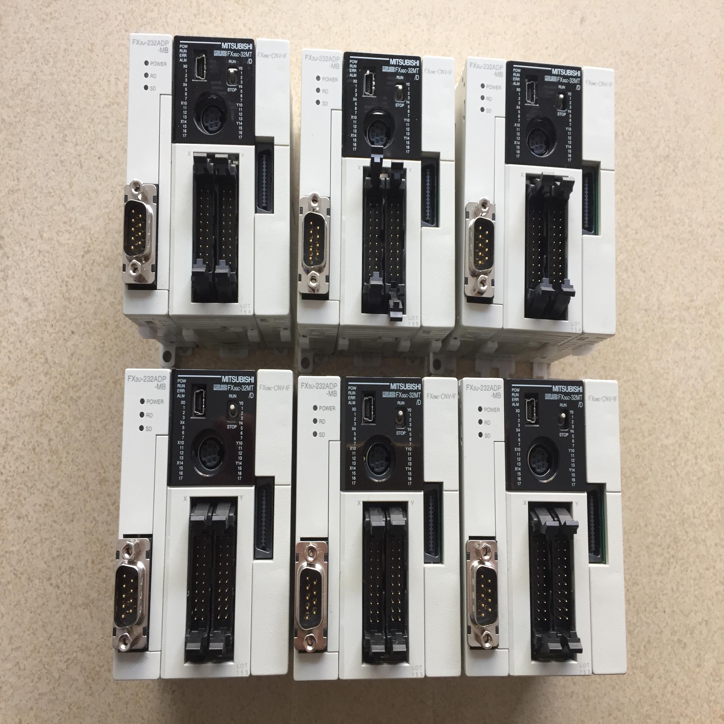 FX3U-ENET-ADPFX3U-16CCL-MFX3GC-32MT-DFX2NC-CNV-IF