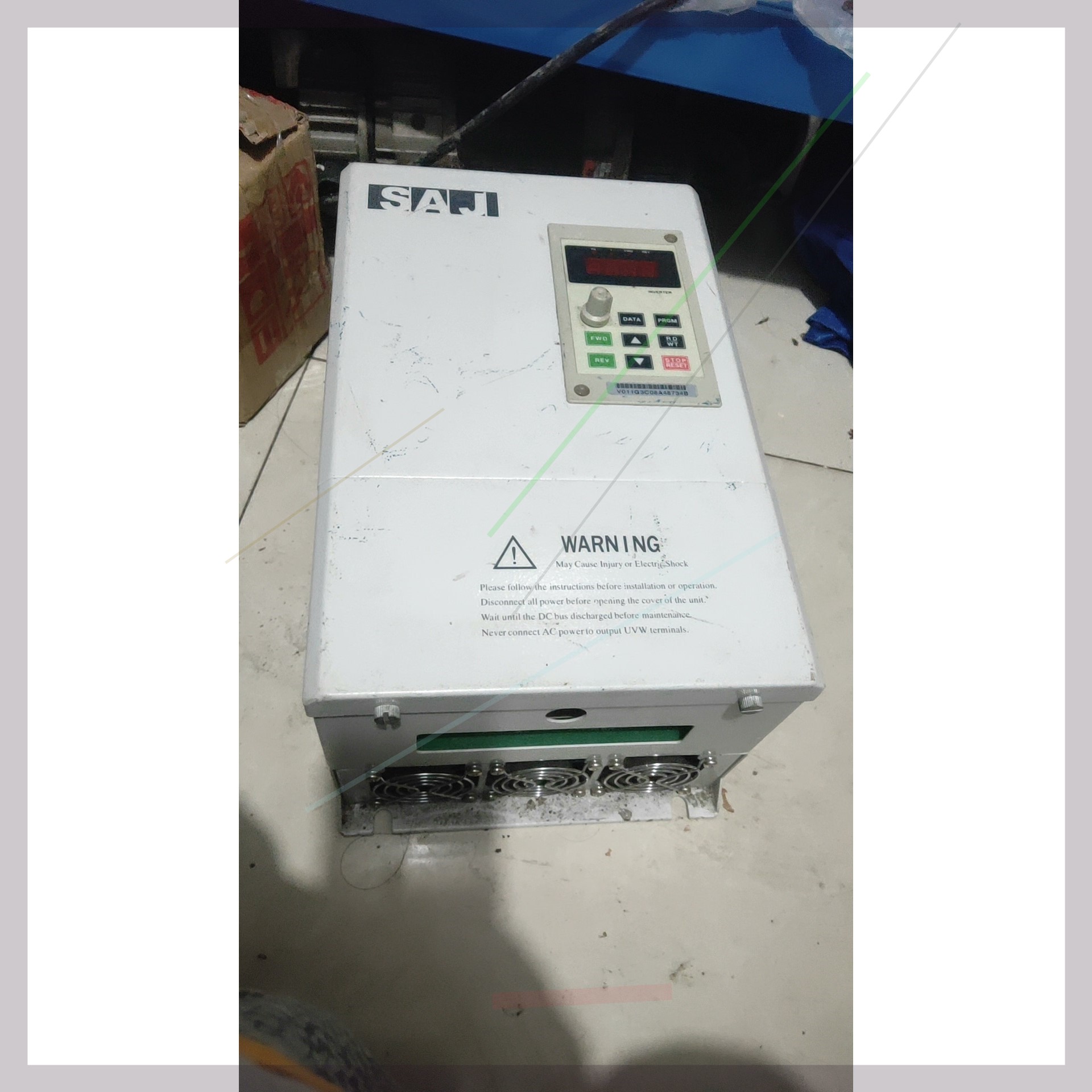 三晶变频器11KWV011G3V015P3拆机 功能