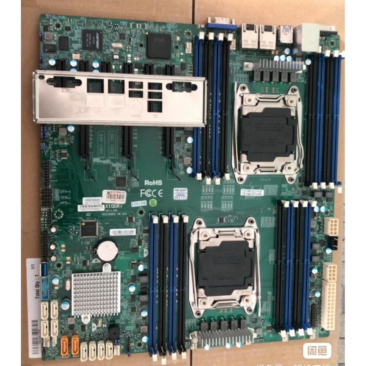 超微X10DRI REV102服务器主板主板深信服服务