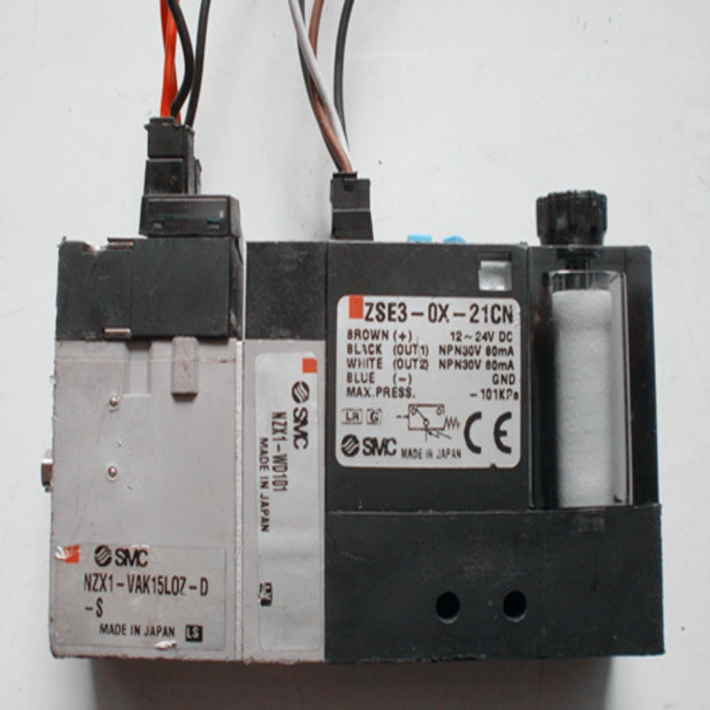 二手原装SMC电磁阀NZX1-VAK15L0Z-D-S NZX1-WD101 ZSE3-0X-21CN