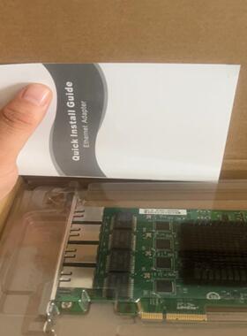 全新 intel I210 PCI-E 4口千兆网卡全新原装拍前请询价