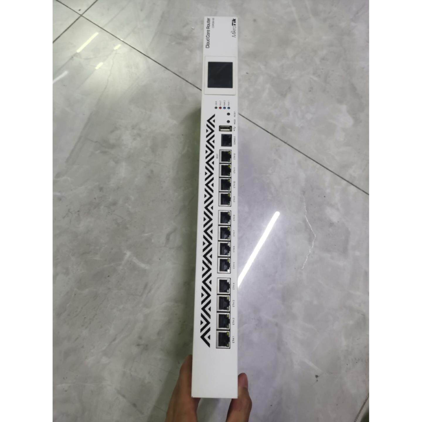 Mikrotik CCR1016-12G 千兆路由器机器测