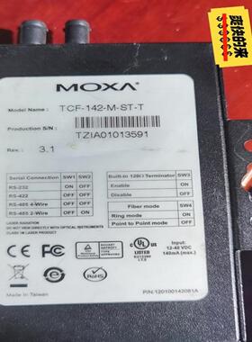 议价议价议价询价MOXA TCF-142-M-ST-T串口转光纤模块功议价