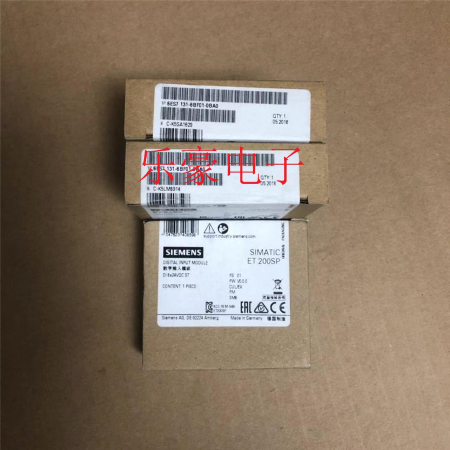 原全新装ET200SP数字输入模块6ES7131-6BF01-0BA0现货