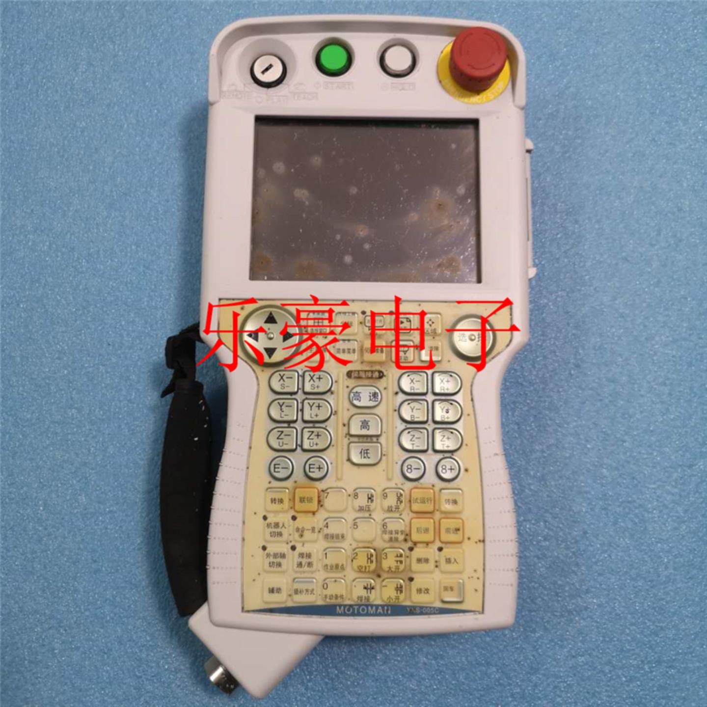 原装拆机安川机器人DX100示教器手操器示教盒JZRCR-YPP01-1议价