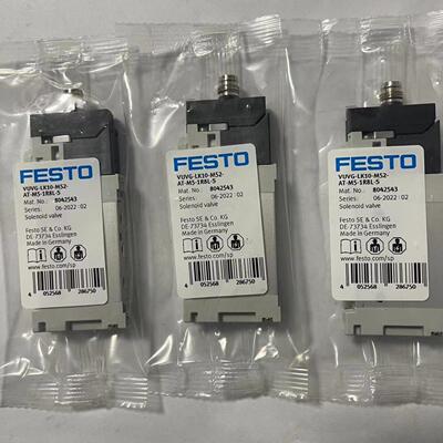 FESTO电磁阀VUVG-LK10-M52-AT-M5-1R8L-S8042543 8042544 8042542