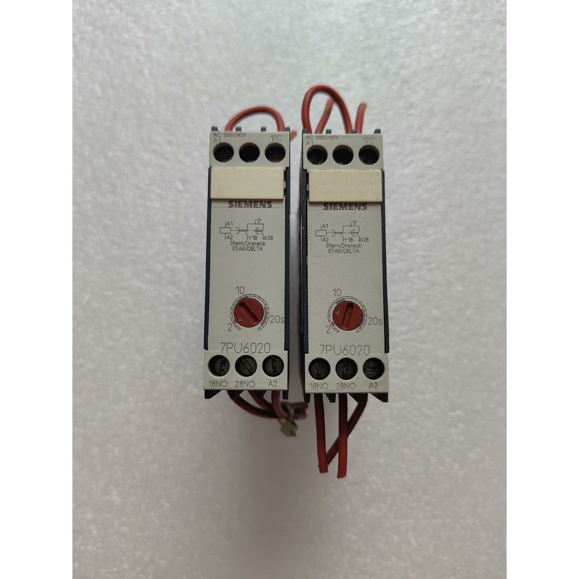 继电器 7PU6020-7NN20 拆机功能完好实物