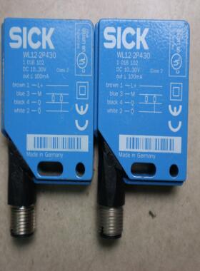 拆机  SICK 施克  光电开关  WL12-2P430  现货 1016102
