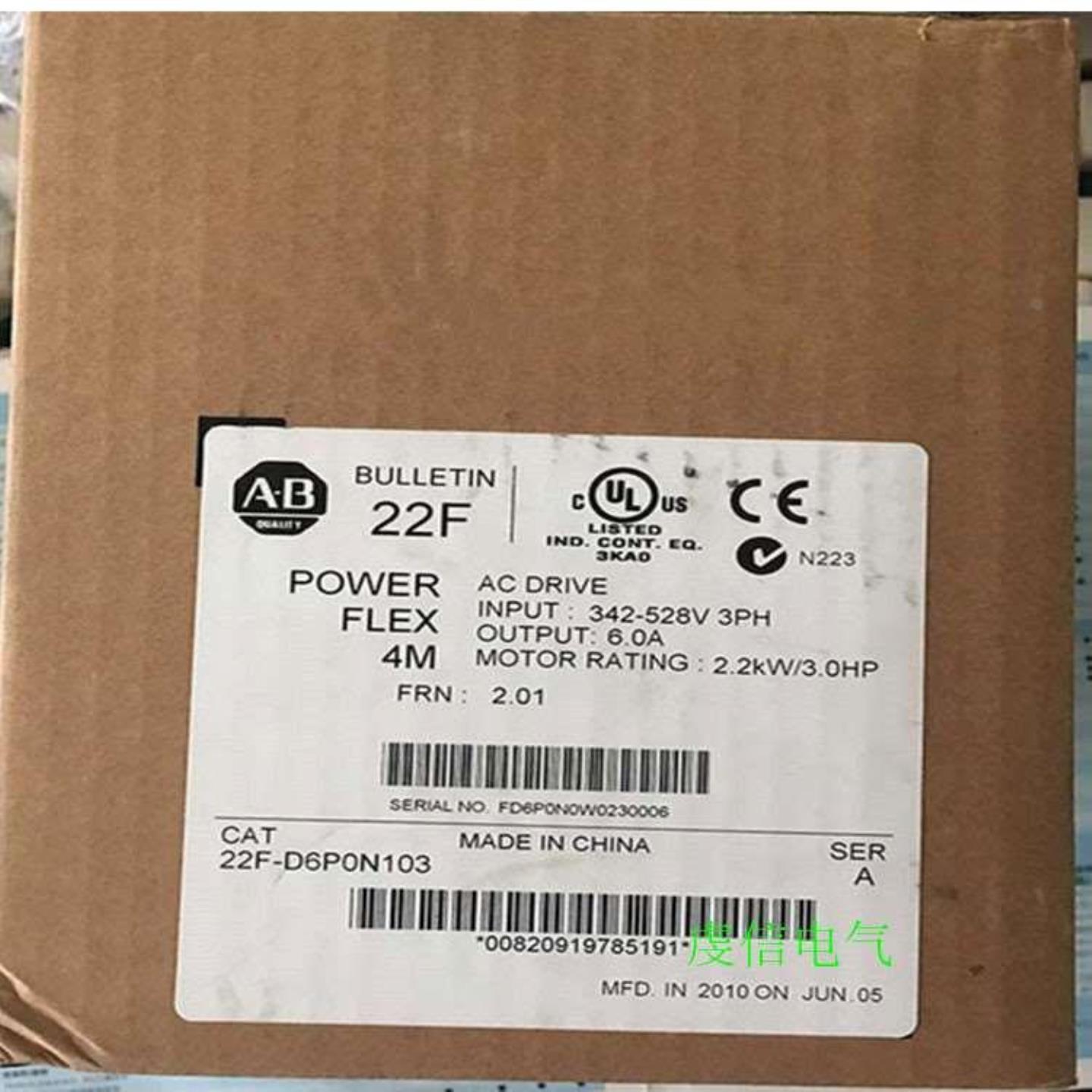 议价22F-A4P2N113 AB 变频器 罗克韦尔处理器 22FA4P2N113 正品全
