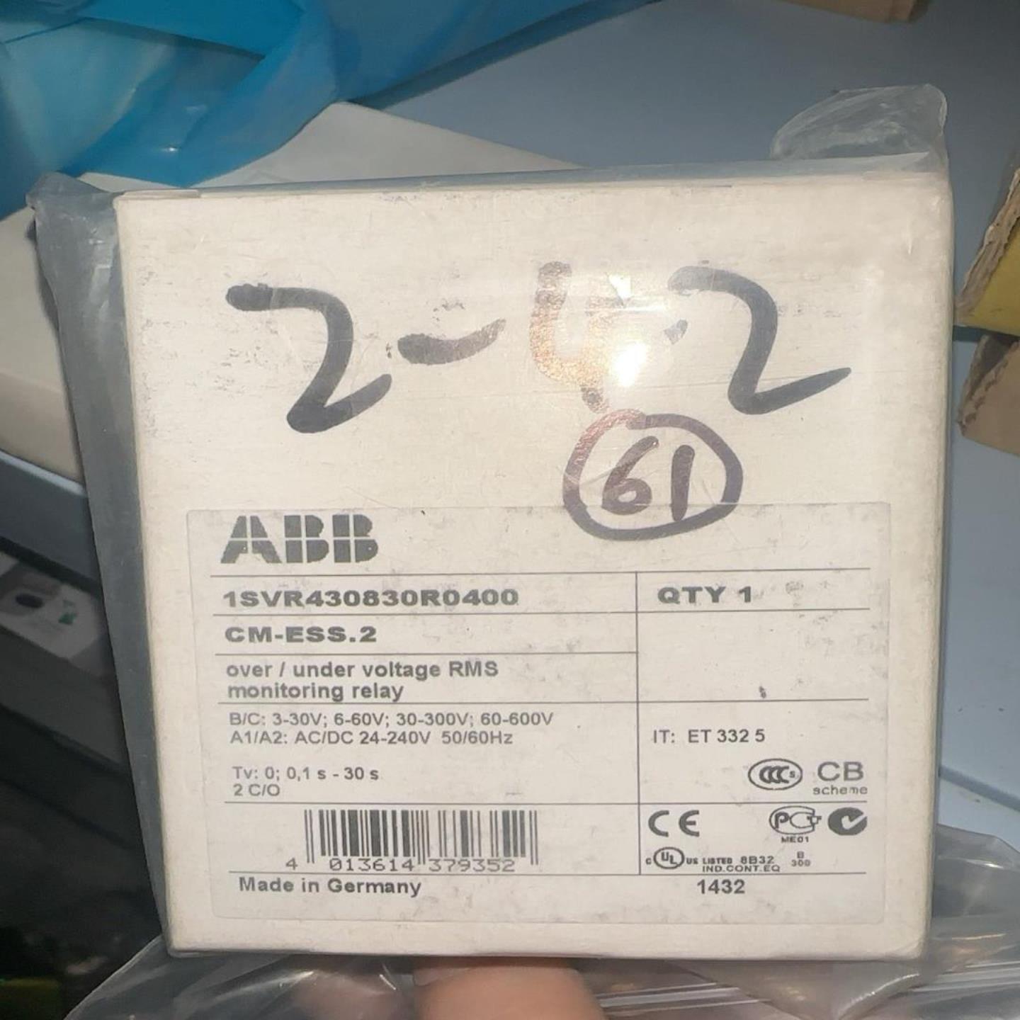 溢价—abb cm-ess2一台