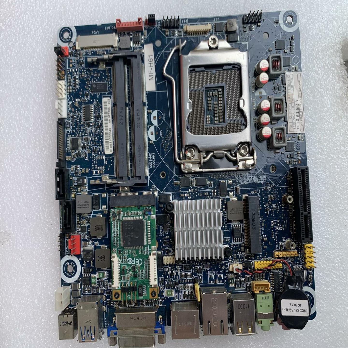 拆机 英特尔 Intel DH61AG ITX主板 DC供电AA G23736-502 MF-H61