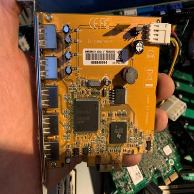 拆机 EX-11066 REVB   WARRANTY VOID IF REMOVED USB卡 现货