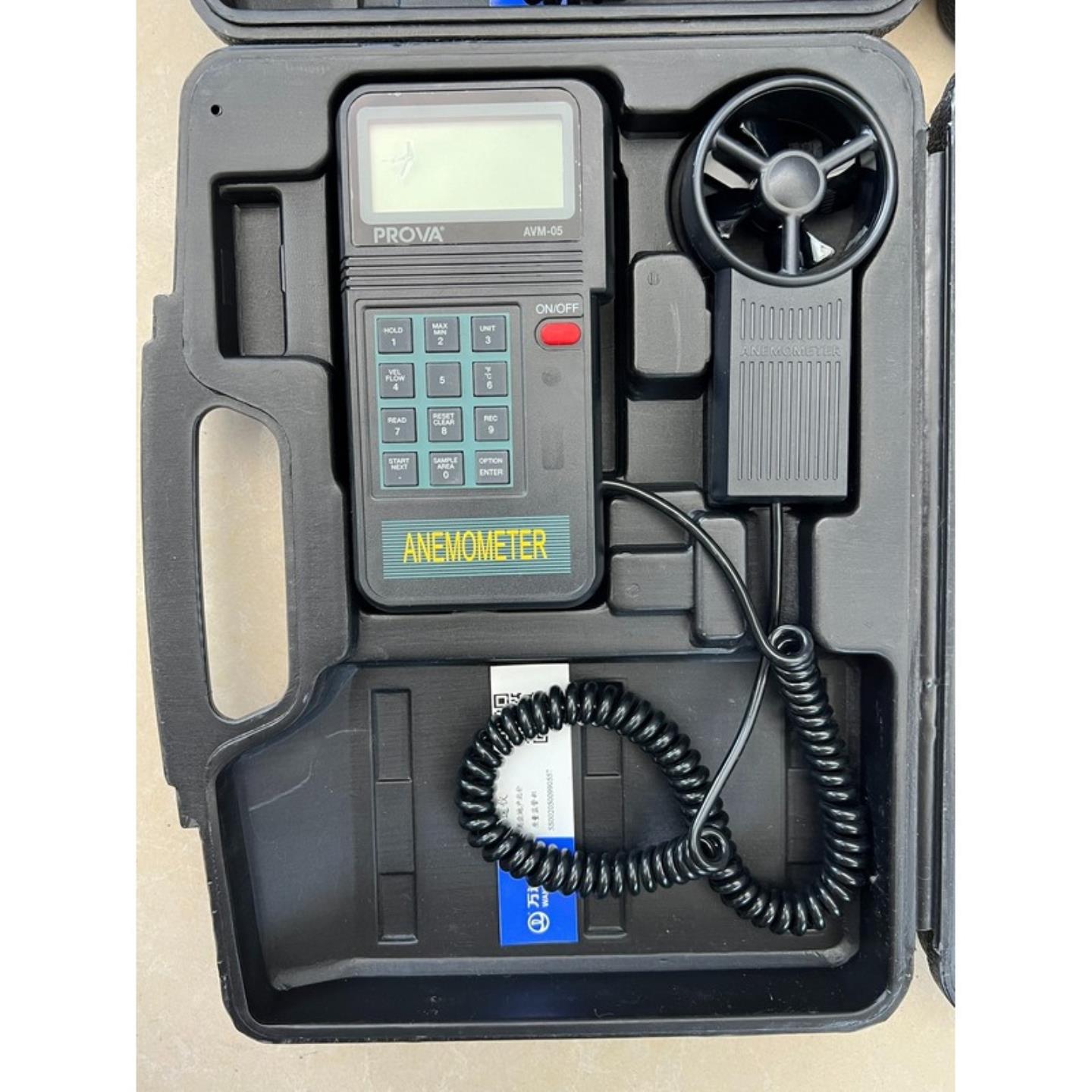 99新  台湾原装PROVA宝华AVM-05 风速计 风温