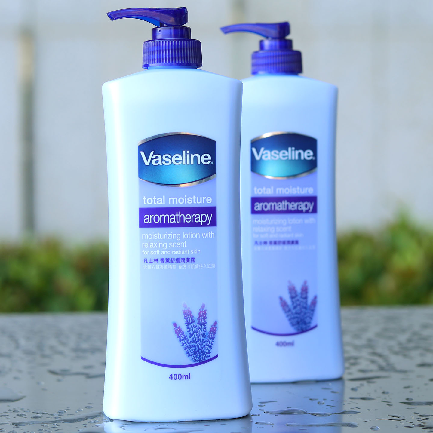 Vaseline凡士林薰衣草香薰舒缓润肤露400ml肌紧致滋养身体乳港货