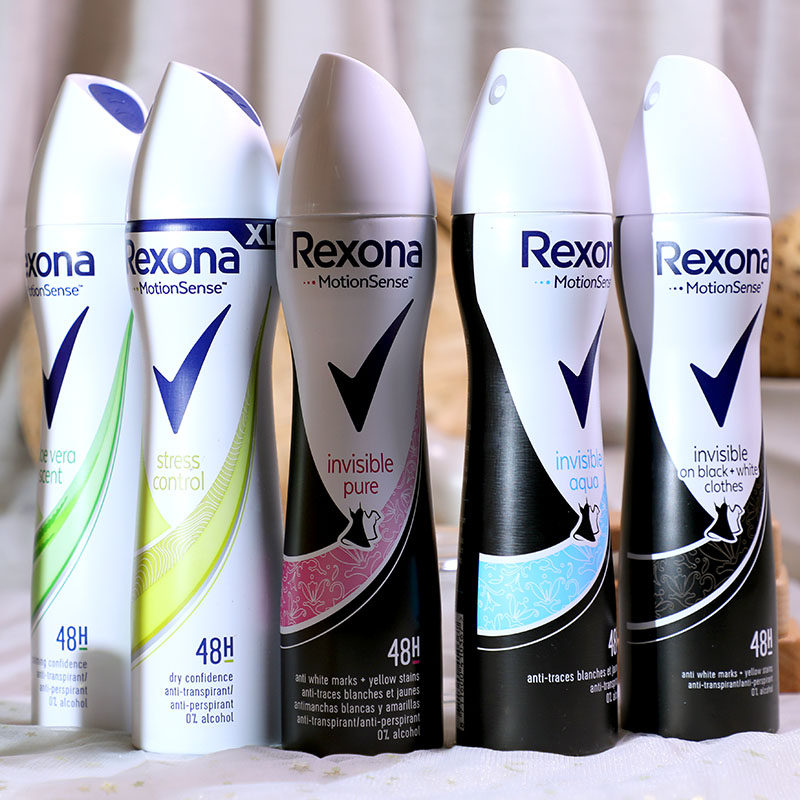 进口Rexona舒耐香体止汗喷雾淡香