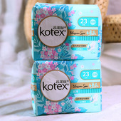 香港版 高洁丝白茶花卫生巾超薄日用夜用8片35cm11片28cm12片23cm