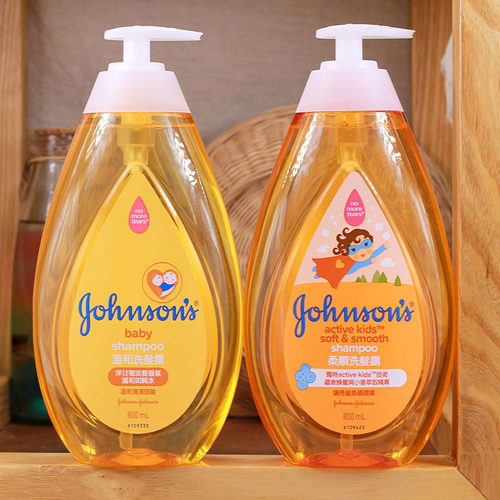 强生婴儿温和800ml洗发水新生儿