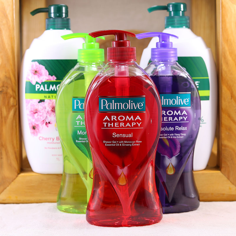 港货进口沐浴露精油香氛玫瑰棕榄