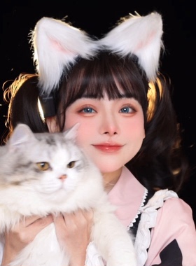【意念猫猫耳】体感头部追踪重力可折耳会动的猫耳朵