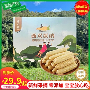 花小糯常温版纳香糯拇指小玉米