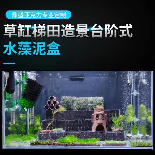 造景草缸梯田造景缸草缸虾缸鼎盛