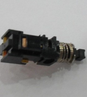 推动直键电源开关自锁DC同发宝拨动开关DCPS22F02全黑双排6脚维修