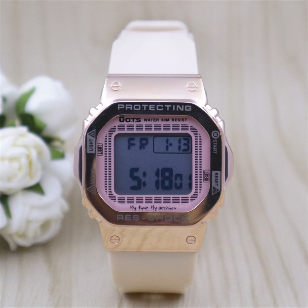 奥迪斯ots青少年电子表男孩女孩夜光初高中学生户外运动手表