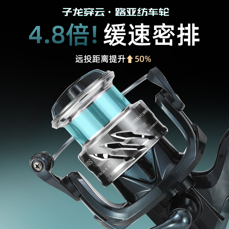 卡麦罗路亚纺车轮13轴承超轻远投微物泛用轮海钓密排轮碳纤维渔轮,户外/登山/野营/旅行用品,鱼线轮,淘宝优惠券,粉丝福利购,淘宝优惠卷