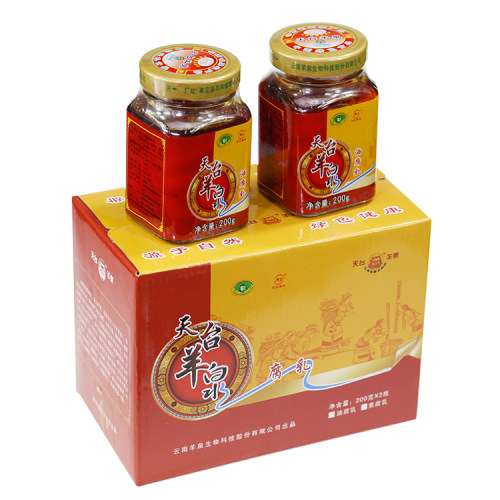 天台羊泉牟定320g*2瓶油腐乳