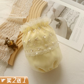 加大加宽 秋冬羽绒服套袖 袖 套女2025新款 防污办公室护袖 短款 白